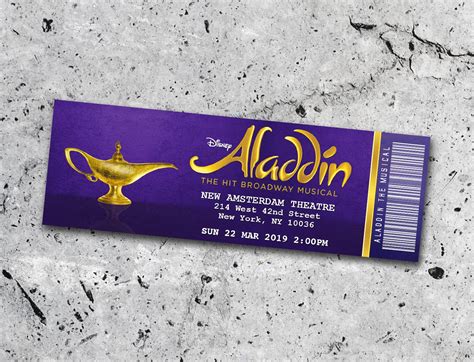 nederlander theater tickets for aladdin